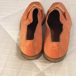 Matteo & Massimo Genuine Alligator Orange Loafer Matteo & Massimo | Shoes | Matteo Massimo Genuine Alligator  main image 4